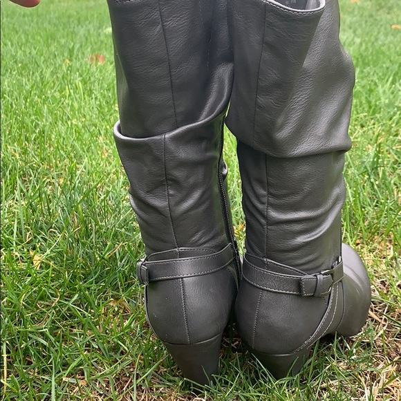 Nine West gray Dakota boots - Picture 4 of 16